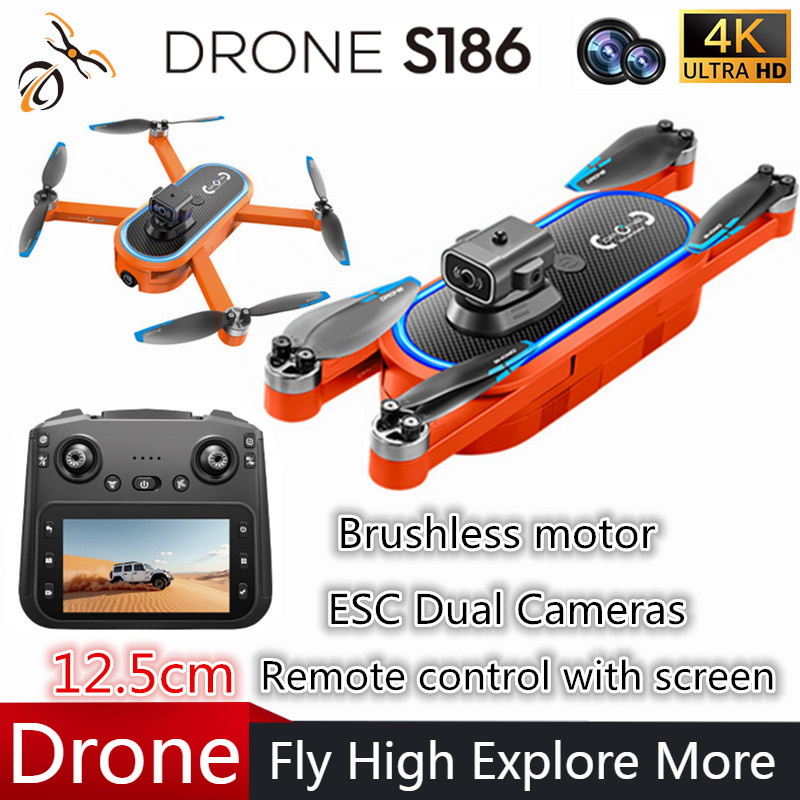 Drone Camera Professional - 2025 s186 drone profissional 4k hd