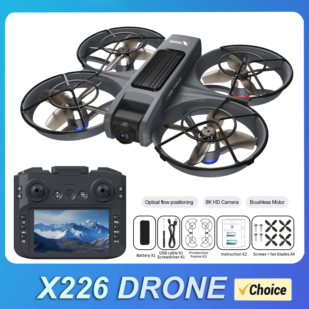 Drone Camera Hd - NOVO Drone RC X226 2.4G 5G