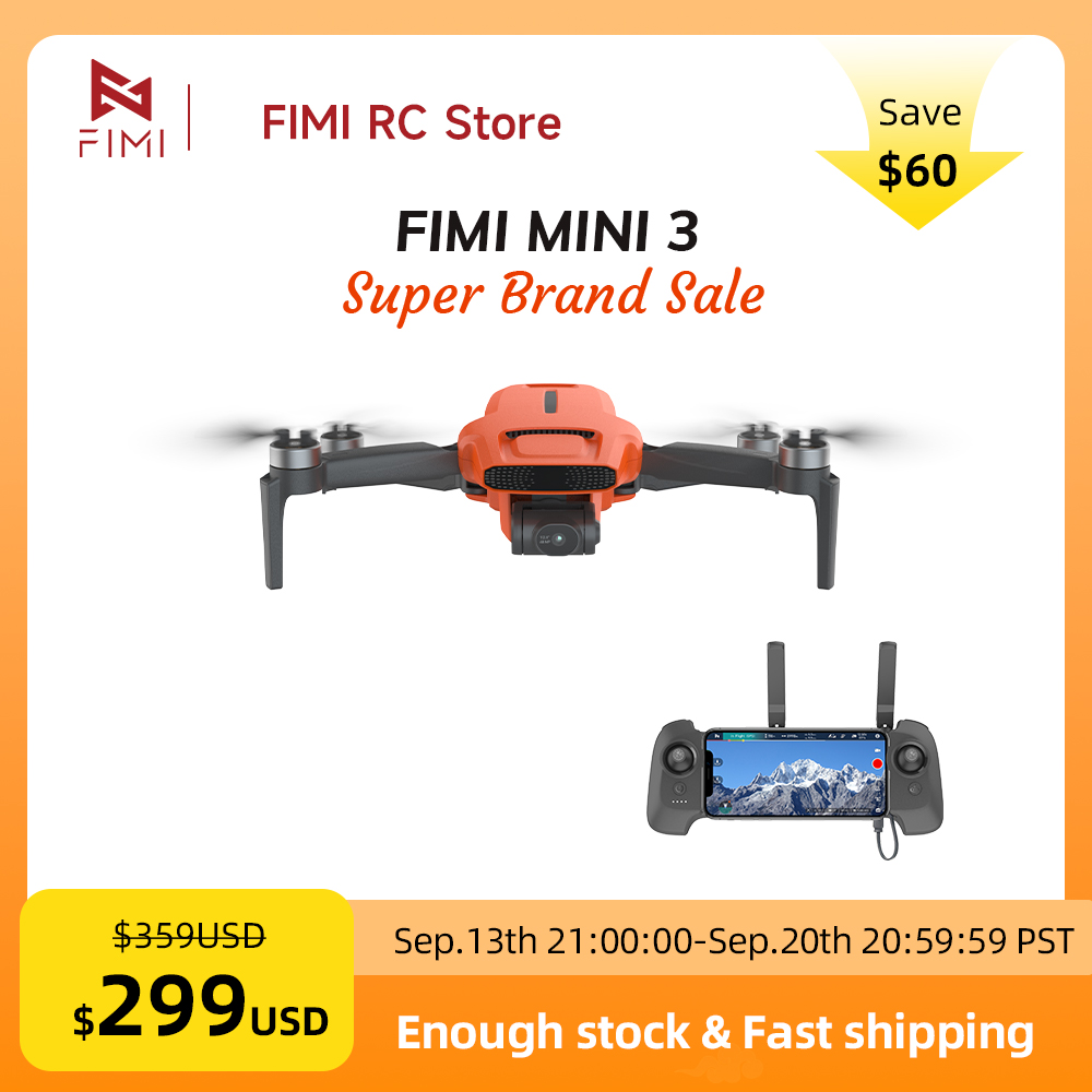 Drone Camera Night Vision - Drone FIMI MINI 3 com Câmera