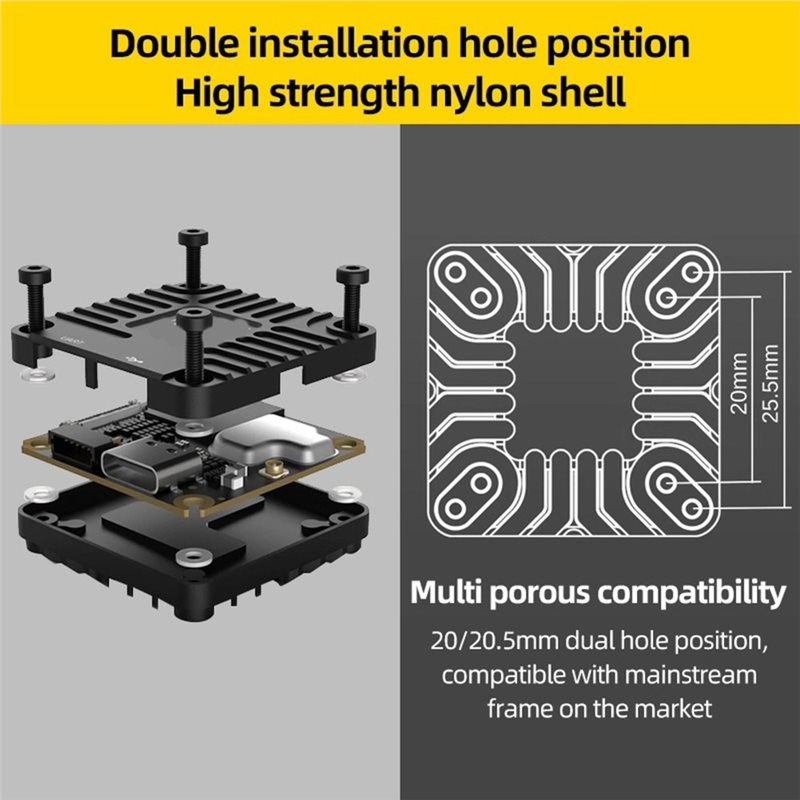 Peças de alumínio para dissipa - Drone Camera Wide Angle avaliação e preço