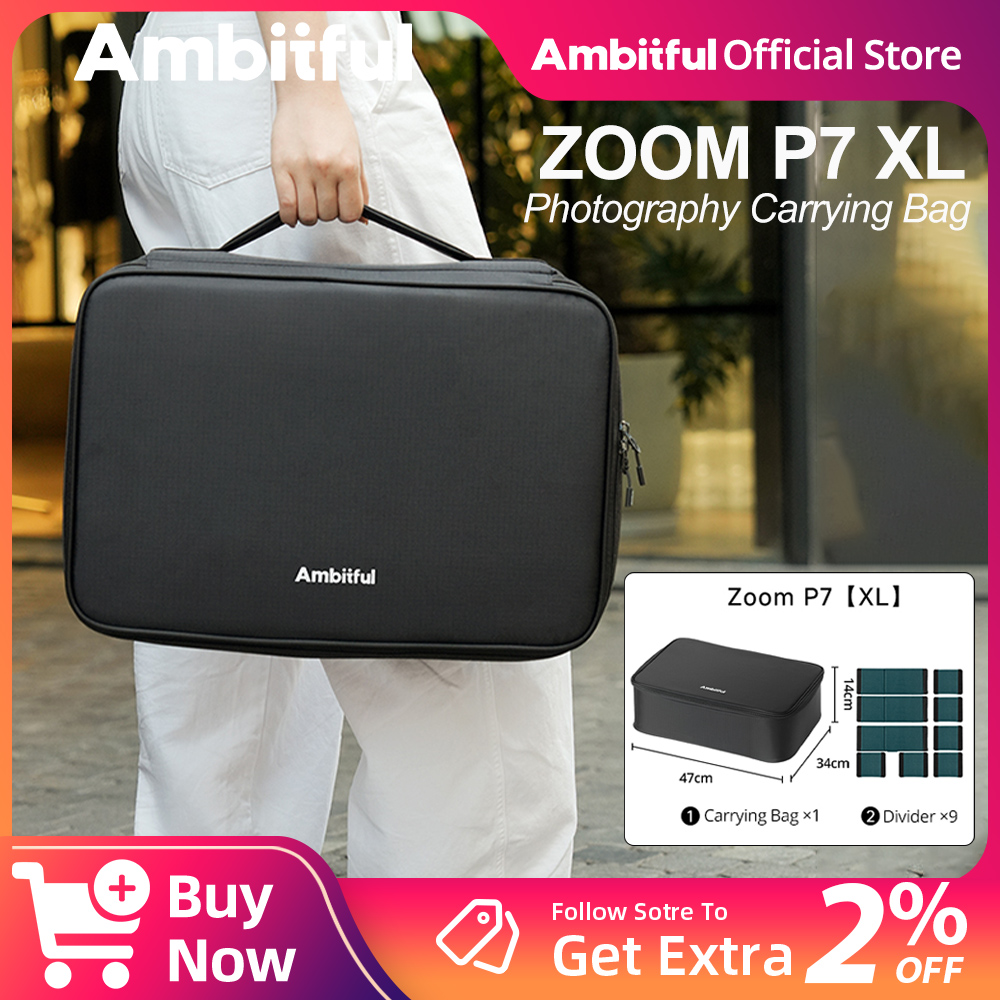 Ambitful ZOOM P7II XL Bolsa de - Drone Camera Professional avaliação e preço