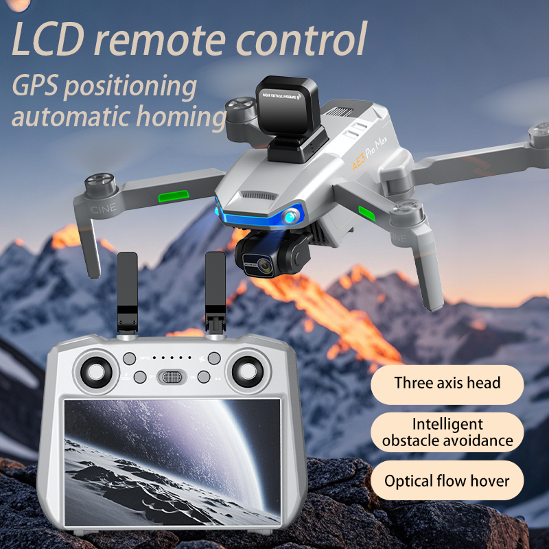 Ae3 pro max novo lcd sc gps dr - Drone Camera Professional avaliação e preço