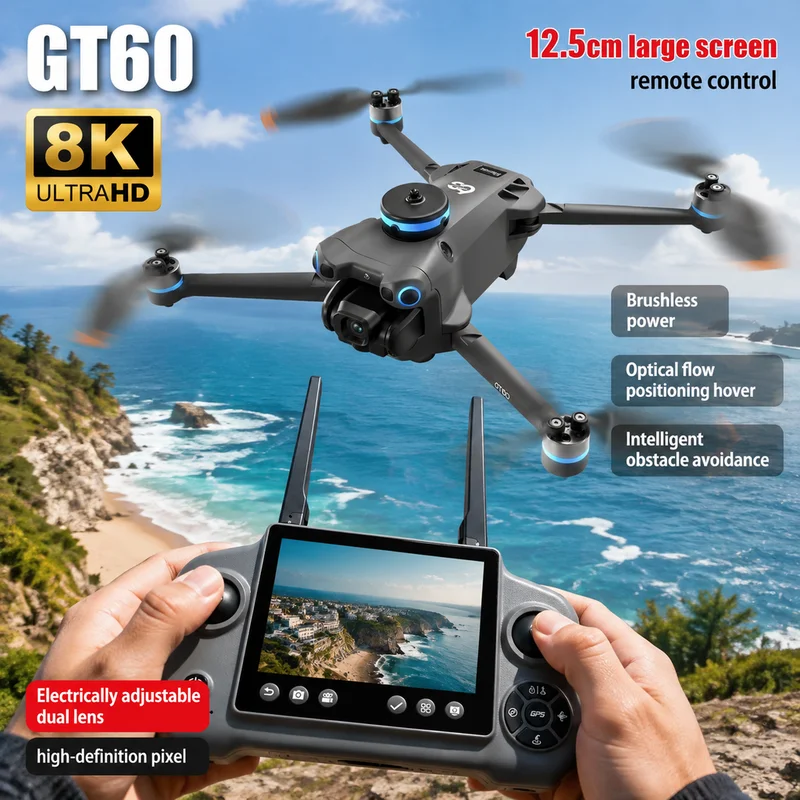 NOVO Drone Mini GT60 com Câmer - Drone Camera Night Vision avaliação e preço