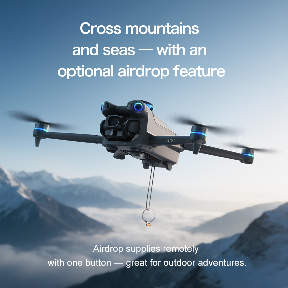 NOVO Drone Mini GT60 com Câmer - Drone Camera Night Vision avaliação e preço