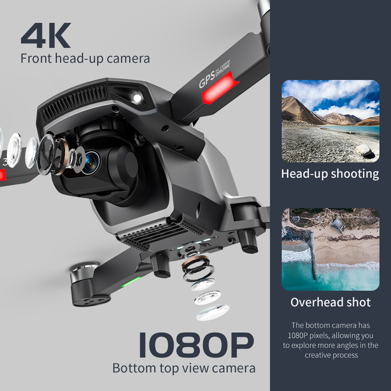 L106 Pro 3 Drone 5G WIFI FPV D - Drone Camera Professional avaliação e preço